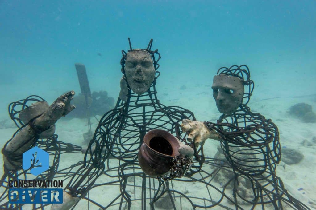 Underwater Electrified Sculpture
